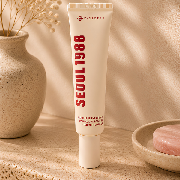 Crema para el contorno de los ojos «Seoul 1988» con liposomas retinianos al 4 % y haba fermentada