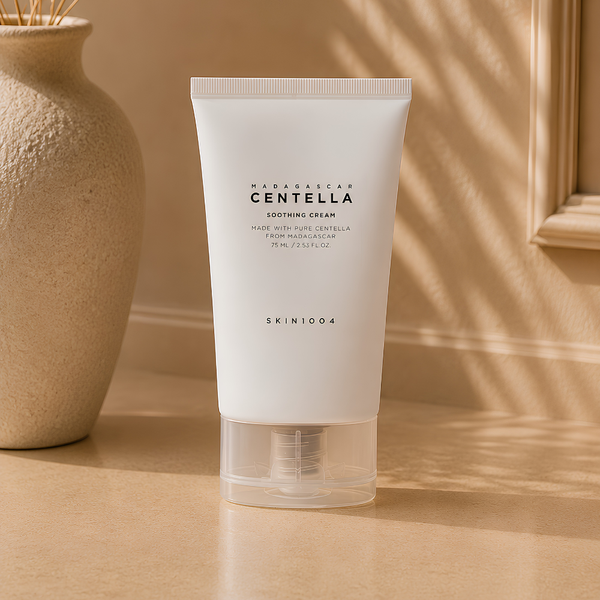 Crema calmante de centella de Madagascar